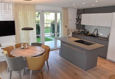exklusive 3-Zimmer-Gartenwohnung mit Weitblick (Süd-/West) in Tegernsee (Zweitwohnsitz möglich)