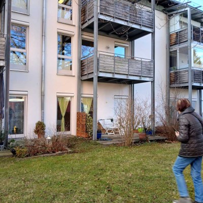 Teil-Möblierte Terrassenwohnung in Seniorenwohnanlage Kempten