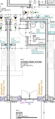 Wohnung mit Balkon und EBK