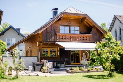 Exklusives Holzhaus in idyllischer Lage am Obertrumer See