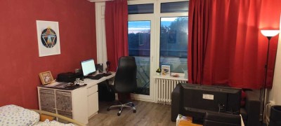Ruhige 1-Zimmer Wohnung mit Balkon in Kiel Schreventeich ab Dezember