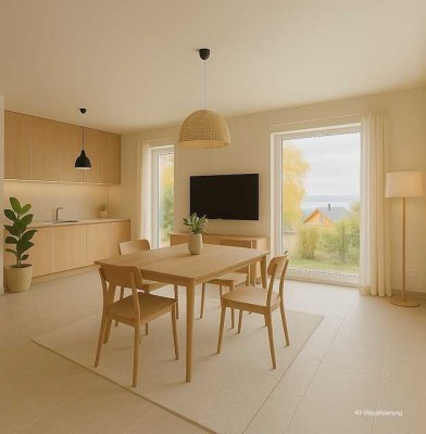 Exklusive 3 Zimmer-Wohnung im OG mit Balkon | Erstbezug 02/2026