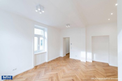 Zauberhafte hochwertigst sanierte Gartenwohnung in elegantem Gründerzeithaus