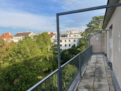 Reindorfgasse - 4 Zimmer DG mit 2 Terrassen und Blick auf den Dadlerpark