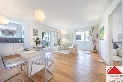 Erstbezug: Einzigartiges Wohnen auf zwei Ebenen – Haus-im-Haus-Gefühl in kleiner Einheit inklusive!