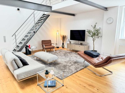 Wohnen wie im eigenen Haus – einzigartiges Loft mit eigener Dachterrasse
