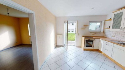 Gemütliche Terrassenwohnung für eine EINZELPERSON mit EBK in ruhiger Top-Lage (Nähe Baggerssee)