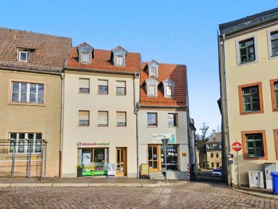 Wohnen über den Dächern der Altstadt – charmante Maisonettewohnung mit Einbauküche in Waldenburg