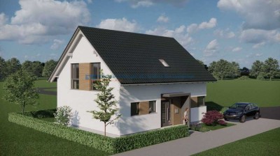 Neubau Einfamilienhaus in KfW 40 Standard mit Grundstück