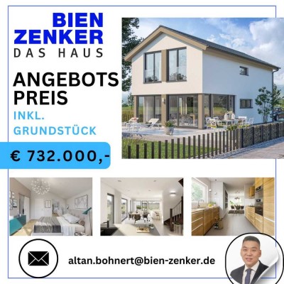 Modernes Einfamilienhaus mit Grundstück in Bahlingen - Bestpreis Bien-Zenker