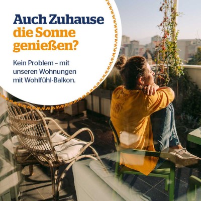 Eine Wohnung für Sonnenanbeter