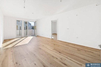 PROVISIONSFREI! Helle 2-Zimmer-Wohnung mit Schrankraum, Balkon, Bad mit Fenster