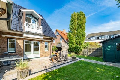 Tolles Endhausteil mit Südgarten in Strandnähe von Westerland