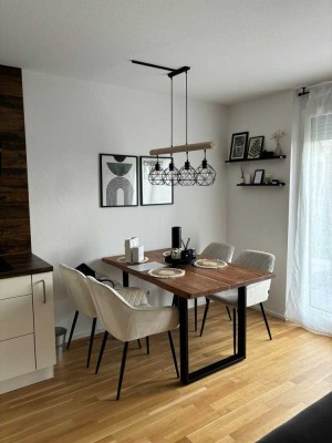 Wunderschöne möbelierte Terassenwohnung in Innenstadt von Backnang