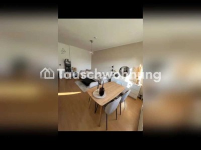 Tauschwohnung: Schöne 3-Zimmer-Altbauwohnung mit Skyline-Blick