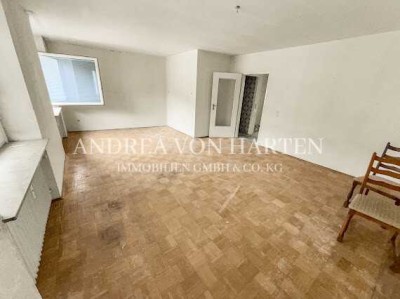 Uni fußläufig - Helle 2 Zimmer-Wohnung zum Selbstgestalten