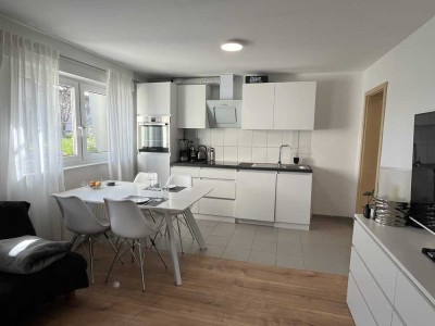 Schöne, neuwertige & teilmöblierte 1-Zimmer Einliegerwohnung mit Einbauküche in Deufringen