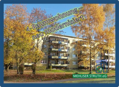 4-Raum-Familienwohnung, Modernisierung auf Wunsch