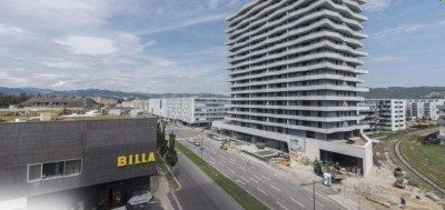 Lenauterrassen - NEUBAU | 2-Zimmer-Wohnung mit Loggia und Badewanne.