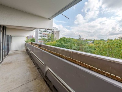 Helle 3,5 Zimmer-Wohnung mit Alpenblick und Potential