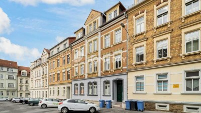 Charmante Altbauwohnung mit Terrasse & Gartenblick in zentraler, ruhiger Lage von Freiberg