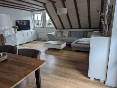 Sonnige 3-Zimmer-Wohnung mit großem Balkon und Kamin in Kalkar-Kehrum