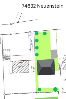 Grundstück  in 74632 Neuenstein - Baupartner gesucht - Bauen mit ALLKAUF