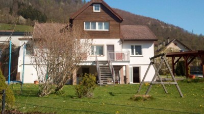 Gemütliches Einfamilienhaus in sonniger Grünlage. Hochwasser sicher !!