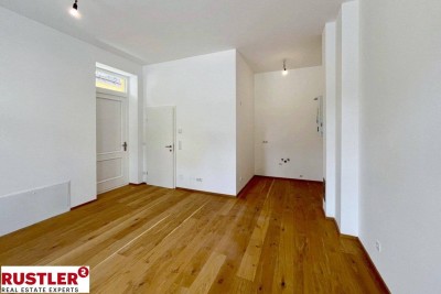 Revitalisierte 2-Zimmerwohnung in Baden – Denkmalgeschütztes Biedermeier-Ensemble