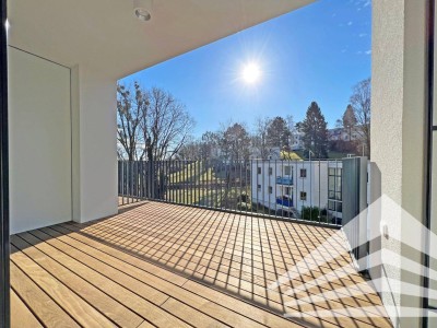 Exklusive 3 Zimmer-Neubauwohnung mit Küche &amp; TG-Parkplatz am Pöstlingberg