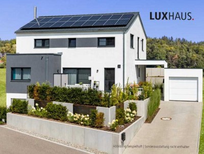 Modernes Wohnen für die ganze Familie in bewährter LUXHAUS-Qualität