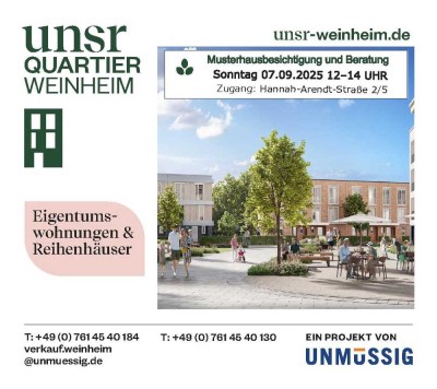 Weinheim - Maisonettewohnung - Haus im Haus - BEZUGSFERTIG Herbst 2025