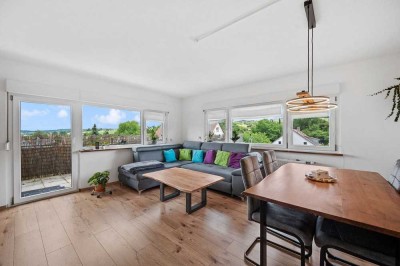 Modernisiertes 3-Zimmer-Wohnglück mit Balkon, Gartenparzelle & Stellplatz- Wohnen im Ortsteil Weiler
