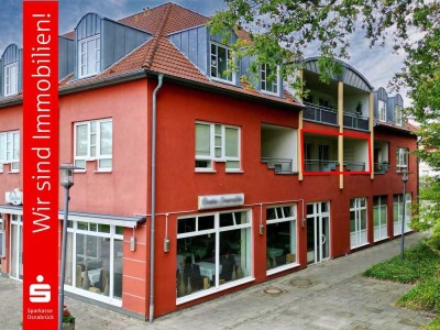 Im Ortskern, Tiefgaragenstellplatz, große Loggia