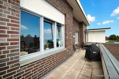 Traumhafte Wohnung mit großem Balkon - ideal für Singles und Pärchen