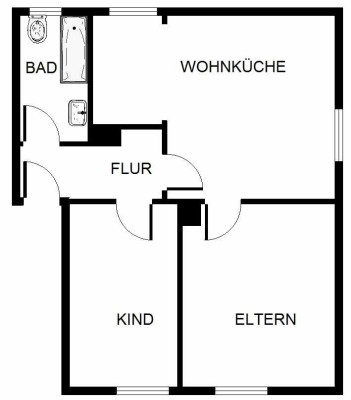 Demnächst frei! 3-Zimmer-Wohnung in Bergkamen City