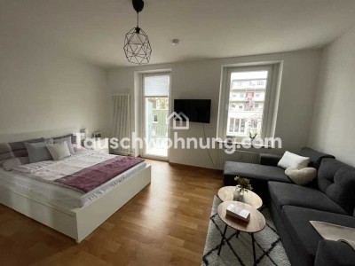 Tauschwohnung: Zentrale Ein-Zimmer-Wohnung mit Balkon