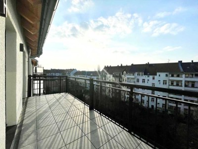 Wohnen am Moltkeplatz 12 m² Südwestbalkon | Fernwärme | Fußbodenheizung