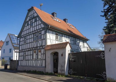 Vollmöblierte Wohnung in einem Fachwerkhaus