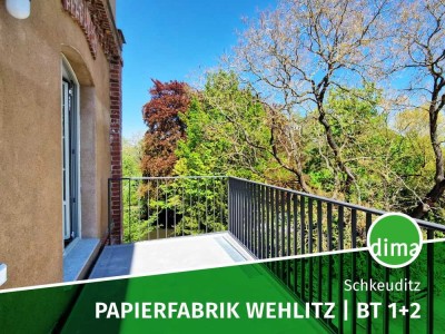 ERSTBEZUG sanierte Papierfabrik | Wohntraum am Wasser mit 2 Balkonen, 2 Bädern, Stellplatz u.v.m.