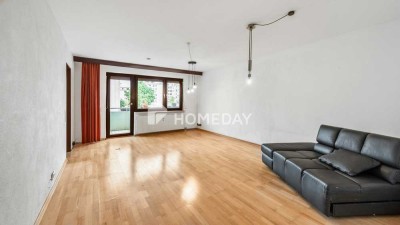 Ruhige Lage am Feldrand trifft auf 2 überdachte Balkone und Stellplatz
