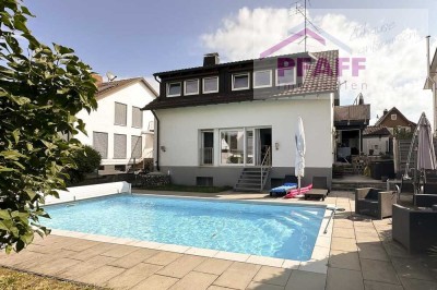 Zuhause ankommen in Rielasingen! Traumhaftes Einfamilienhaus mit Pool, Wellnessoase und vielem mehr