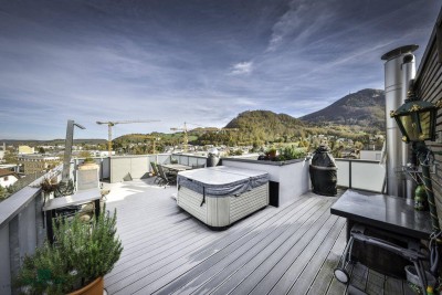 Sonniges Penthouse mit 360 Grad Dachterrasse