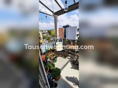 Tauschwohnung: Gemütliche moderne Zweizimmerwohnung mit Balkon