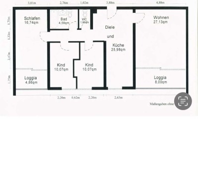 4 Zimmer Wohnung in Steinbach