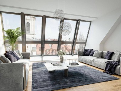 LUXUS PUR - PENTHOUSE IM BEGEHRTEN KARMELITERVIERTEL