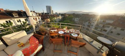 Tolle Maisonettewohnung mit Dachterrasse in Mainz Neustadt