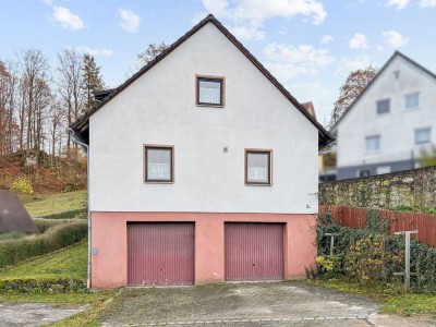 Gemütliches Haus mit Potenzial in idyllischer Lage bei Gößweinstein, sofort bezugsfrei