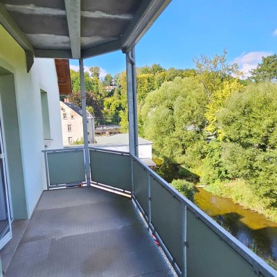 Top modernisierte 2 Zimmer Wohnung mit großem Balkon in Chemnitz / Einsiedel