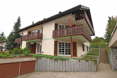 2-Zimmer-Wohnung mit zwei Terrassen und traumhaftem Ausblick – Ihr neues Zuhause in Sasbachwalden
